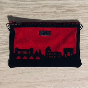 Dallaiti Suede Cosmetic Bag